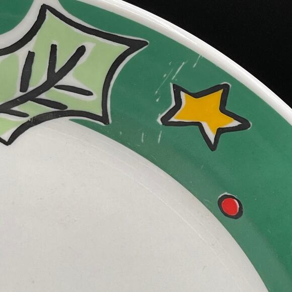 Gibson CHRISTMAS TREASURES 20pc Dinnerware Set OPEN BOX Service for 4 - Picture 9 of 10